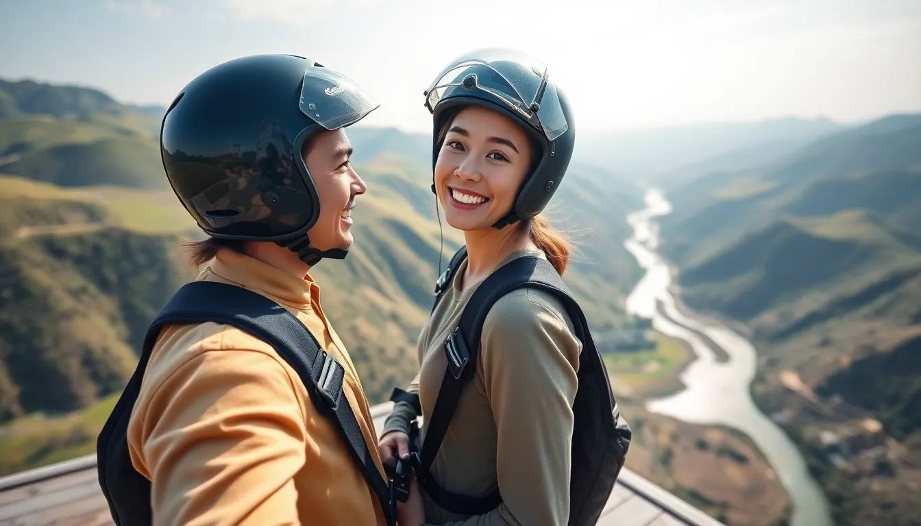 단양 패러글라이딩 활공 사진