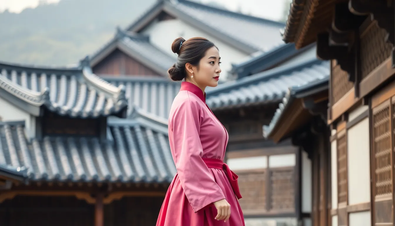 공주 한옥마을 전경
