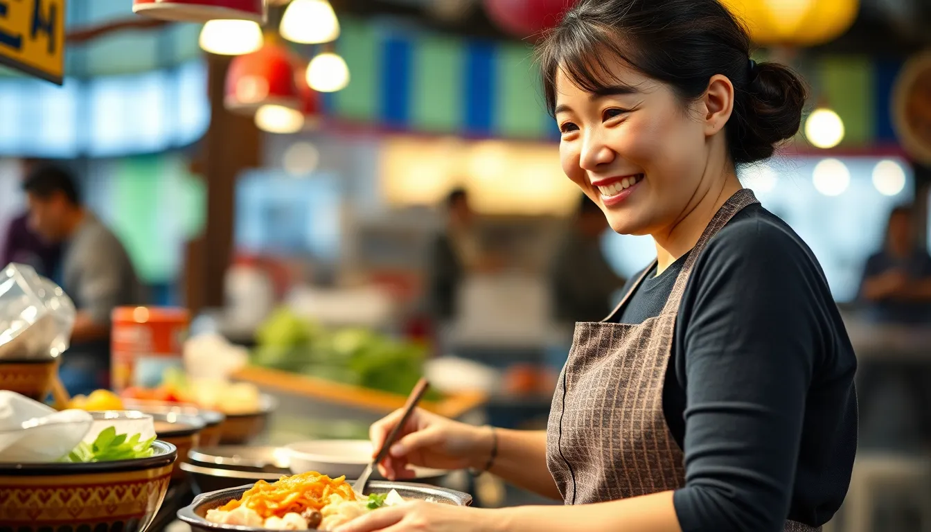 정선 5일장 풍경