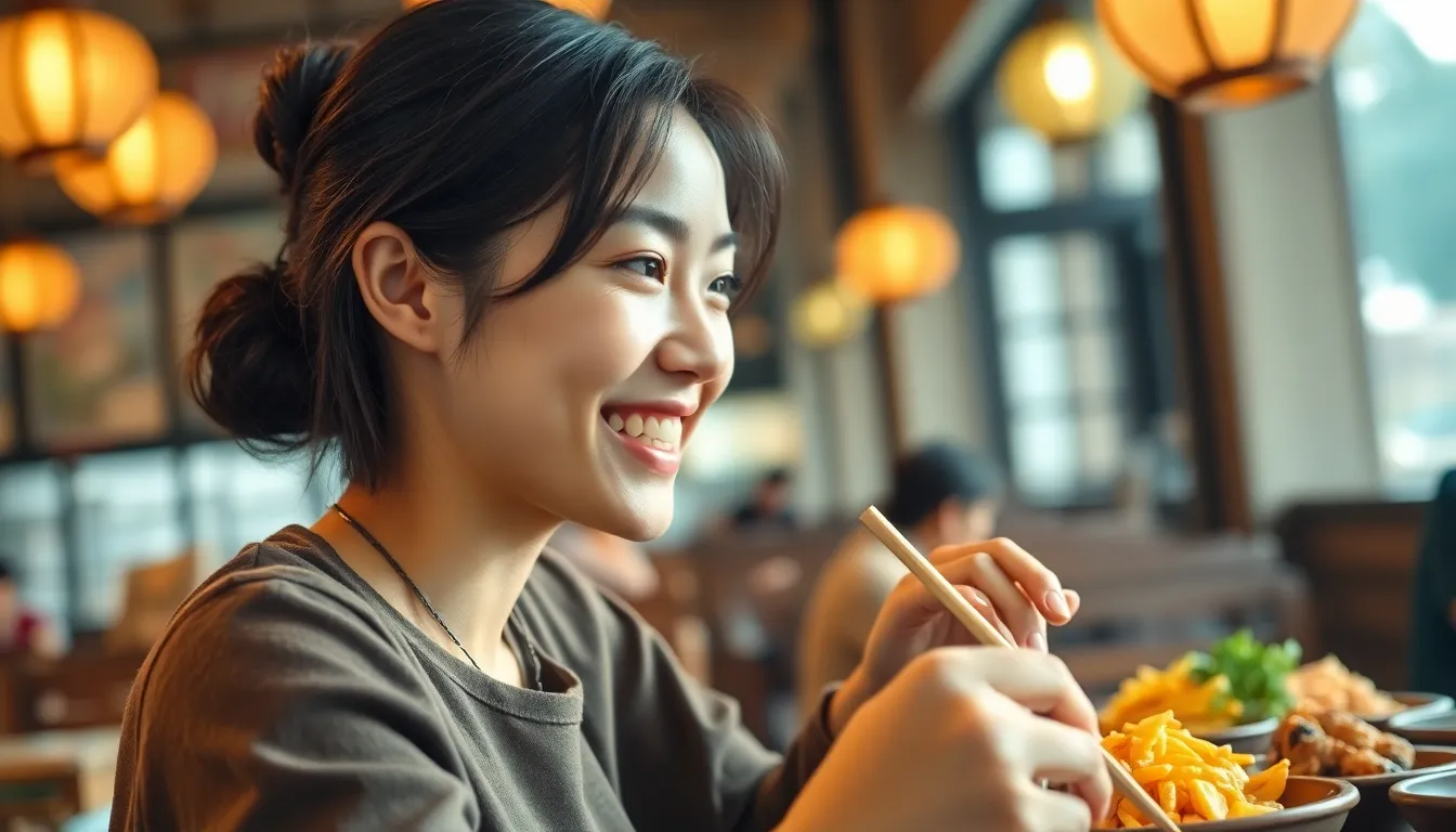황리단길 거리 풍경