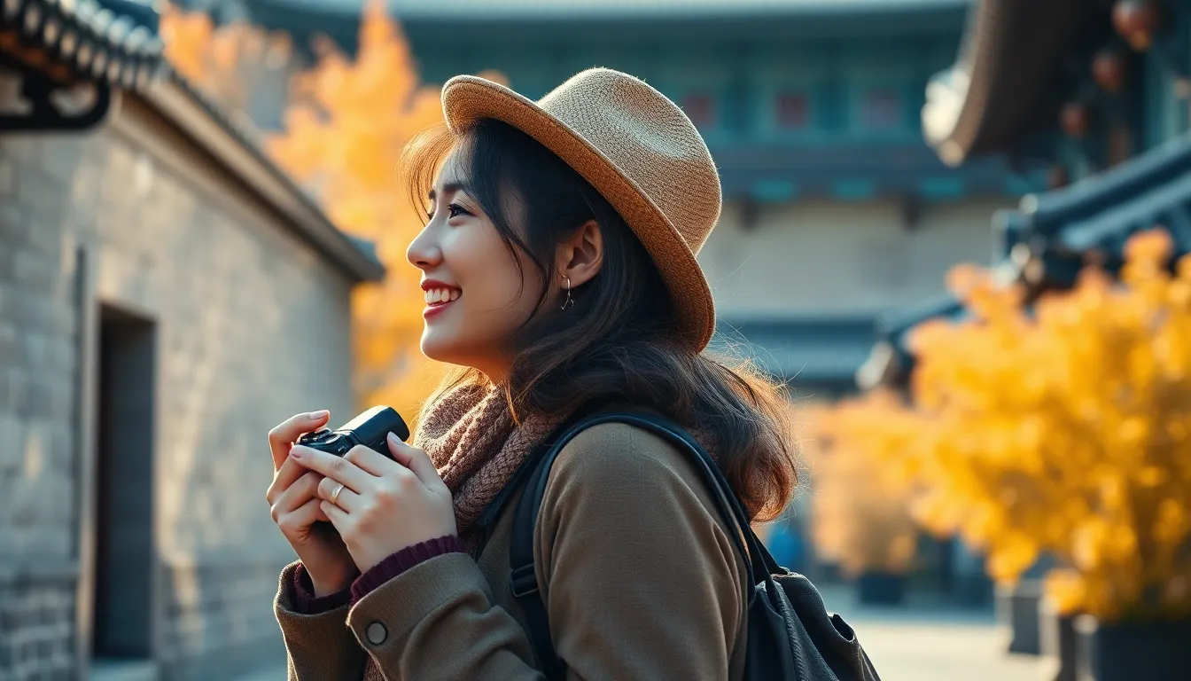 경주 황리단길 풍경