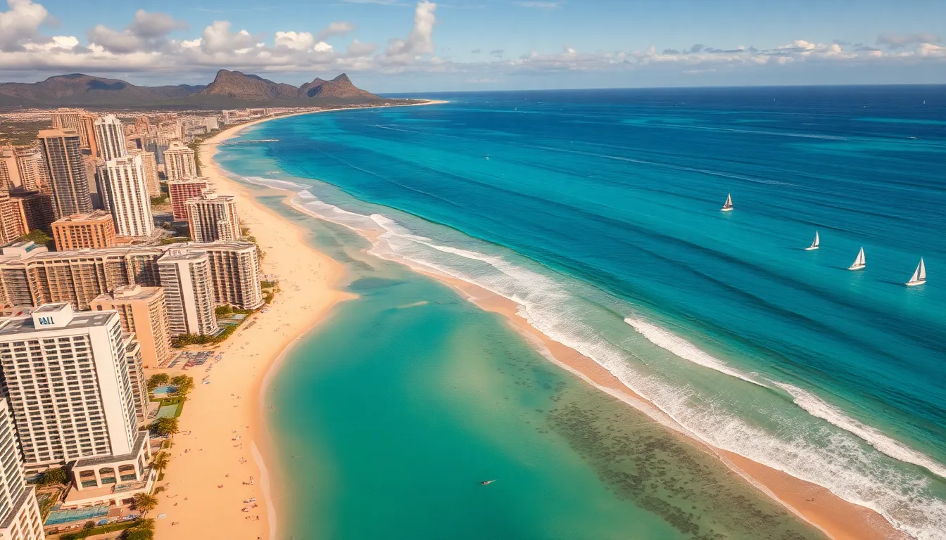 오아후 해변